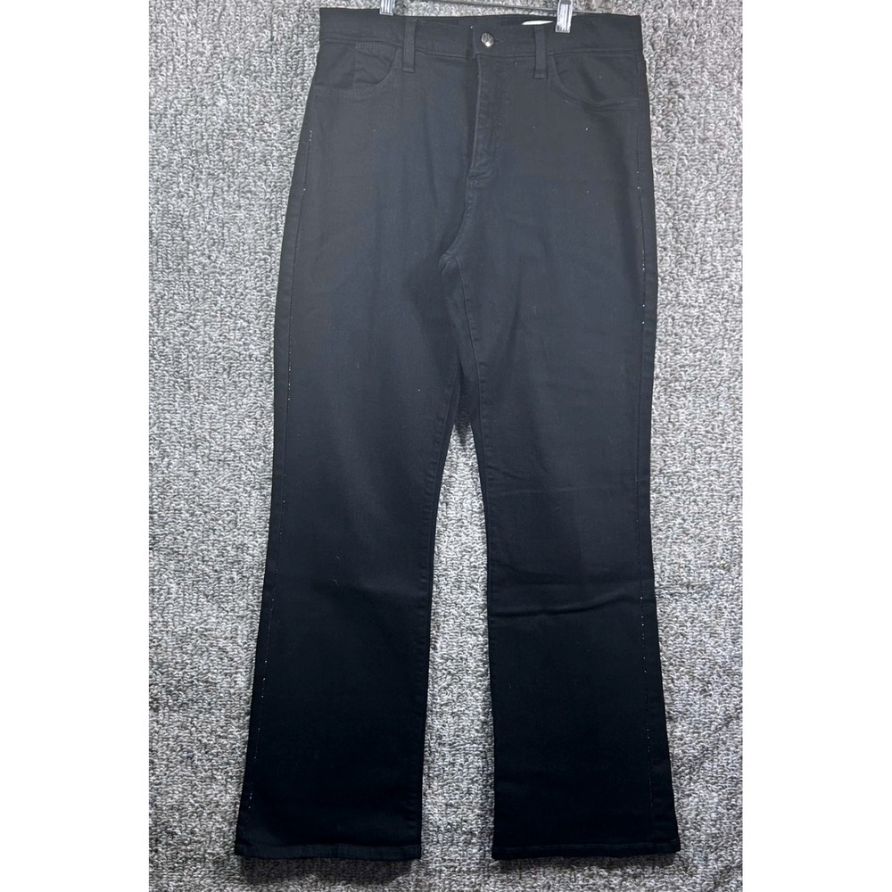 NYDJ - Black Bootcut Jeans - Real Curves Denim Pants‎ - Womens Size 10